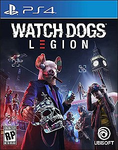 Watch Dogs Legion Ps4 - Aluguel Mídia Primária - 10 Dias