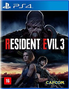 Resident Evil 3 Remake Ps4 - Aluguel Mídia Secundária - 7 Dias