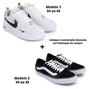 Nike Air Force TM Branco - M.Shoes Imports