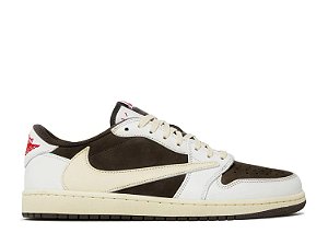 Air Jordan 1 Retro Low OG x Travis Scott Reverse Mocha - Marrom/bege