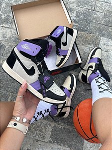 Tênis Air Jordan 1 Zoom Purple - Roxo