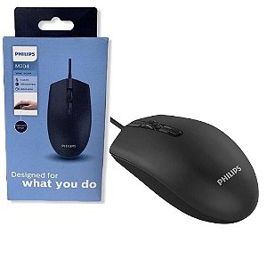 Mouse Com Fio USB M204 - Philips