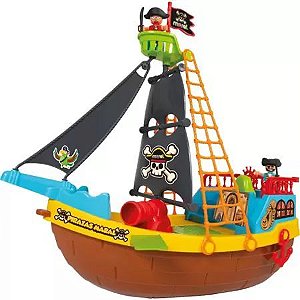 Barco Pirata com Bonecos - Maral