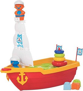 Mega Barco Didatico 43cm. - Merco Toys