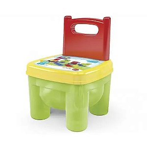 Brinquedo Para Montar Brinkadeira-cadeira C/blocos - Dismat