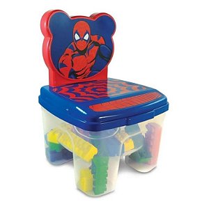 Brinquedo Para Montar Spider Cadeira Toy Blocos - Ggb Plast