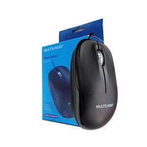 Mouse Otico Usb Box 3botoes 1200dpi Preto - Multilaser