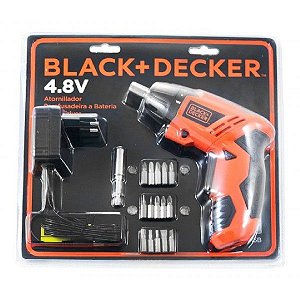 Parafusadeira Black & Decker Bateria 4.8v Kc4815b