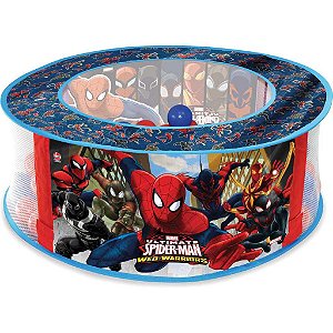 Piscina de bolinhas Spider-Man 100 Bolinhas - Lider