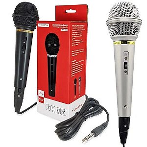 Microfone Dinâmico com fio MT-1018 - Tomate