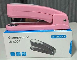 Grampeador Manual Rosa LE-6004 - It-Blue