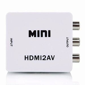 Conversor de HDMI para Video Composto 3 RCA Av - Knup