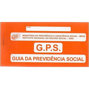 Impresso Previdência Social Carne Gps 12x02fls. - Tamoio