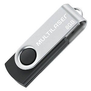 Pen Drive USB Twist 2 8 GB - Multi