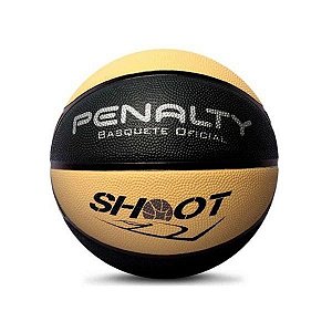 Bola de Basquete Penalty Shoot X Bege e Preta Original