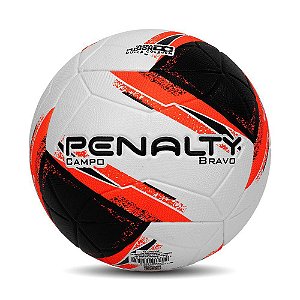 Bola de Futebol de Campo Bravo Xxiii Branco, Laranja e Preto - Penalty