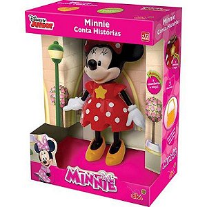 Boneca Minnie Conta Historias 25cm - Elka