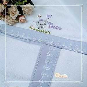 TOALHA FRALDA COM CAPUZ - SUPER MACIA