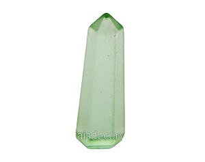 Pontinha Gerador Obsidiana Verde Pedra Extra Lapidado 2.5cm