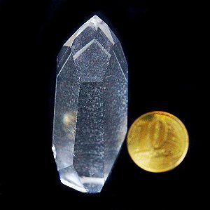 Ponta Cristal Phantom ou Cristal Fantasma Pedra Natural
