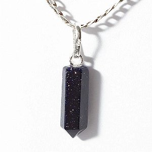 Colar Micro Pontinha Pedra Estrela Montagem Prata 950