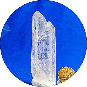 Cristal Gêmeos Tântrico Natural 8 a 9 cm 75 g para Portal
