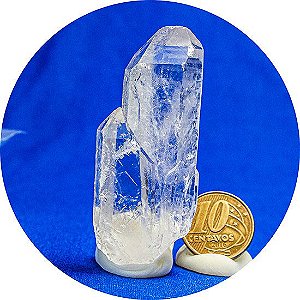 Cristal Gêmeos Tântrico Natural 60 a 70 mm 50 g para Portal