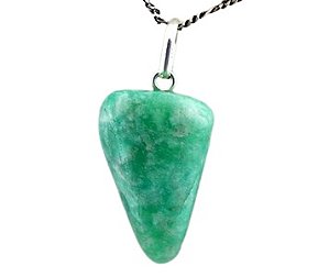 Colar Pedrinha Amazonita Montagem Pino Dourado