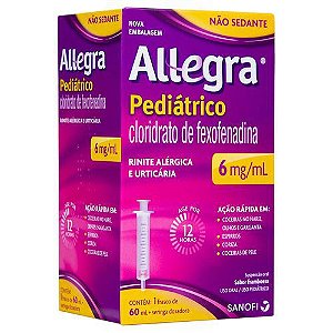 Allegra Xarope Pediatrico 60ml