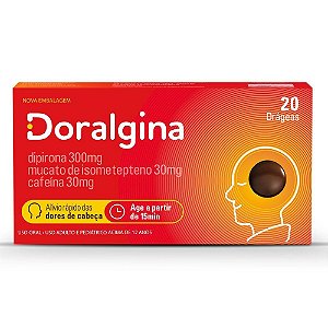 Doralgina Caixa c/20 Drageas Neo Quimica