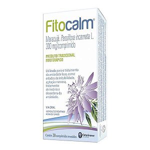 Calmante Natural Fitocalm 300mg Passiflora incarnata L