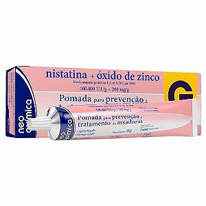 Pomada Nistatina + Óxido de zinco Neo Quimica