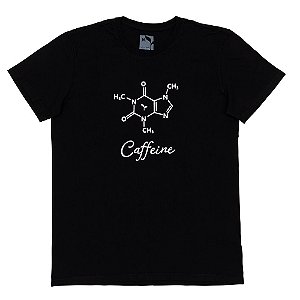 CAMISETA MOLÉCULA DE CAFEÍNA