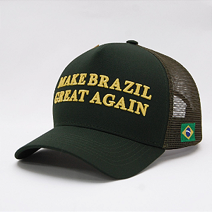 BONÉ MAKE BRAZIL GREAT AGAIN