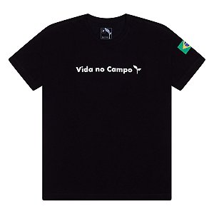 CAMISETA VIDA NO CAMPO OFICIAL - ALGODÃO EGÍPCIO