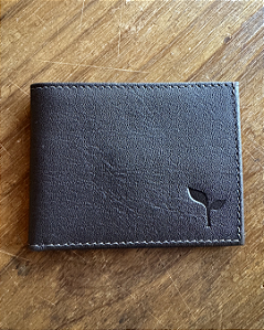 CARTEIRA - COURO LEGITIMO - CAFÉ - 2350