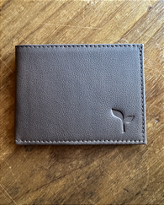 CARTEIRA - COURO LEGITIMO - MARROM - 2350