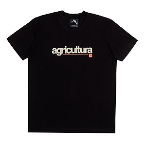 CAMISETA AGRICULTURA - PRETA