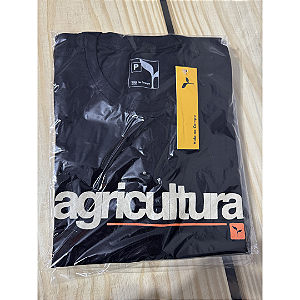 CAMISETA AGRICULTURA - PRETA