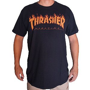 thrasher flame halftone