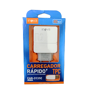 Carregador Inova 40W TC CAR - 3131C