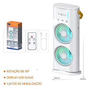 Ventilador Portátil FAN 12904