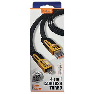Cabo de Dados TC/USB P/ TC/IP 1.2M 27W CBO 12986
