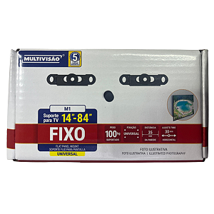Suporte Fixo P/ TV De 14" A 84"