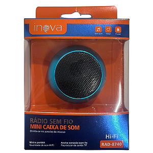 Mini Caixa de Som RAD - 8740