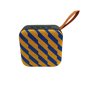 Rádio / Caixa De Som KA 8508 L KAPBOM COR: AMARELO C/ AZUL