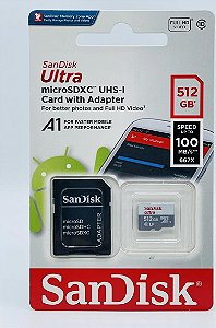 Cartão de Memória 512 GB UNIDADE