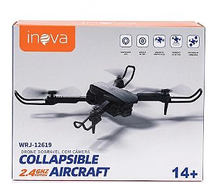 Drone WRJ - 12619 CINZA  UNIDADE