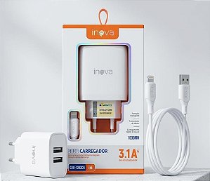 Carregador TC 3.1A CAR - 12820 A - Inova UNIDADE