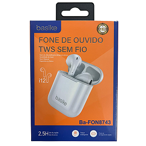 Fone Sem FIO BA FON 8743 PRETO UNIDADE